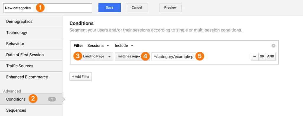 google analytics regex landing page match google analytics regex landing page match